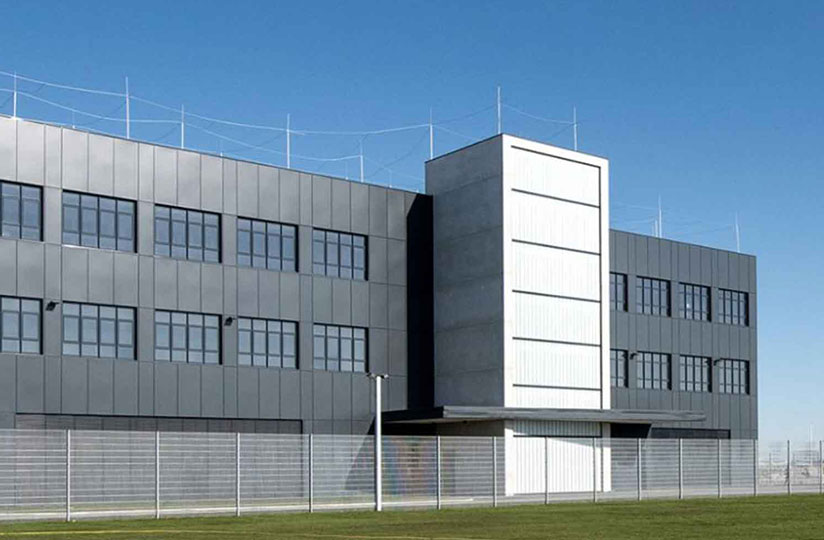 External view of EMEA data center